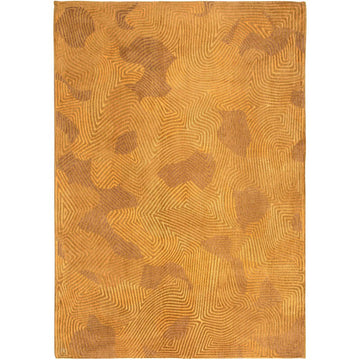 Louis De Poortere Meditation Coral 9226 Jelly Gold Washable Polyester Flatweave Eco-Rug-Louis De Poortere-Rug Love - The Most Loved Rug Store